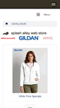 Mobile Screenshot of gildanactivewear.biz